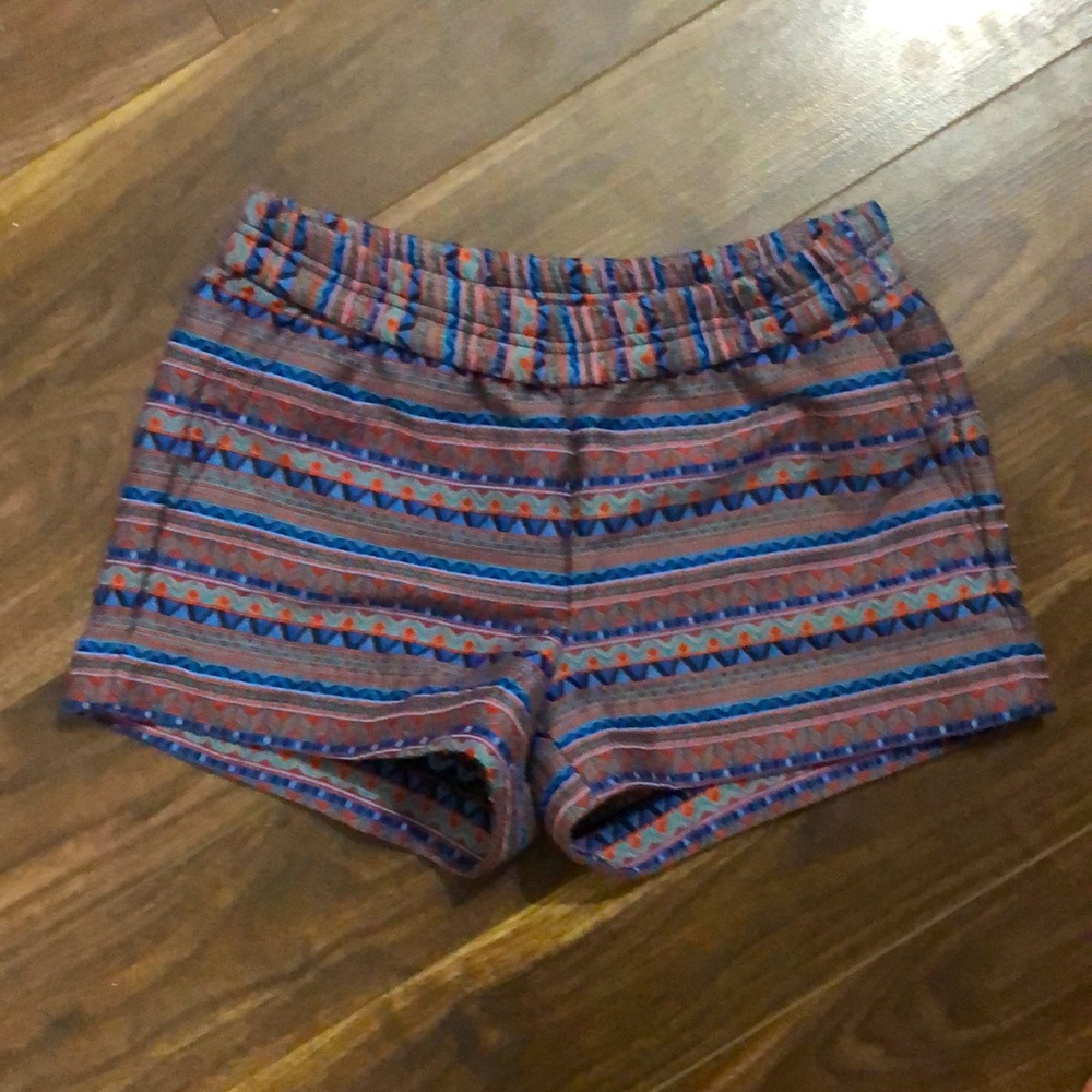 Colorful Patterned Women Shorts